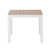 White / Teak Brown