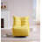 Lazy Luxury In A Small Space: Modern Rotatable Lounge Chair With Side Pocket, Perfect For Reading & Relaxing In Style-128349810