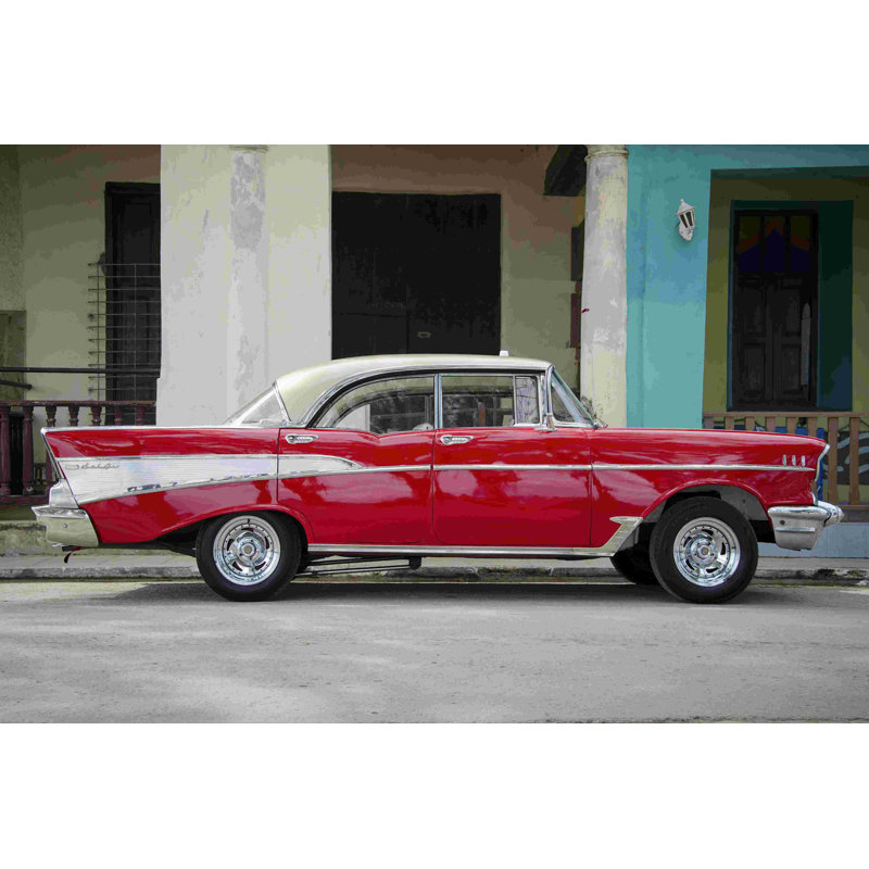 Voitures de Cuba VII, H 8 po x l 12 po
