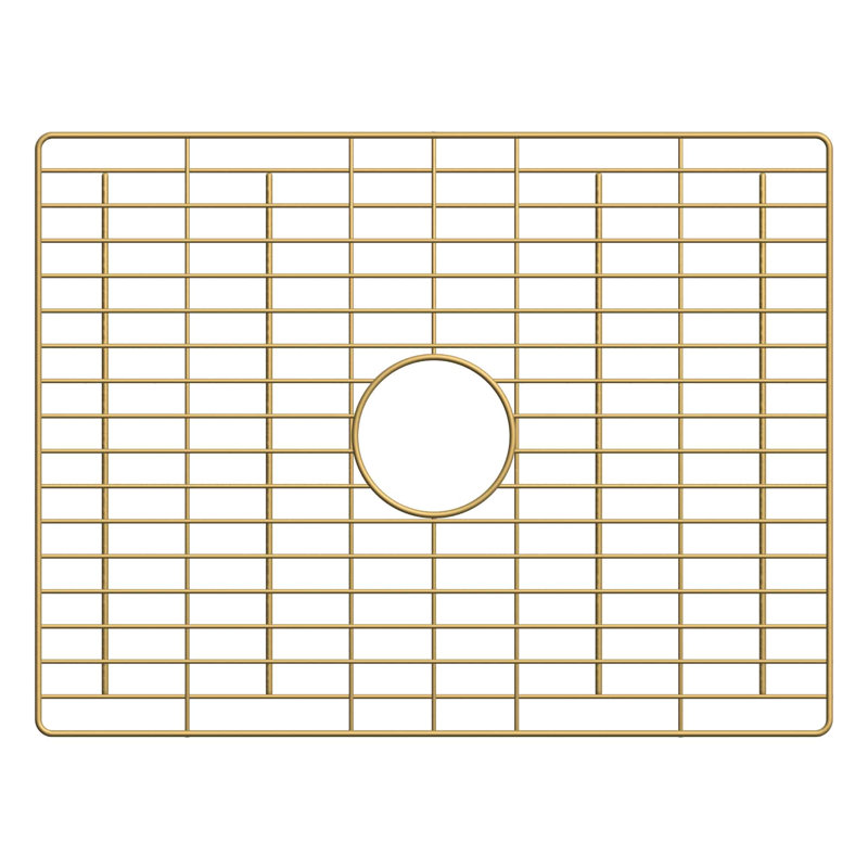 22.75"x17.25" Bottom Grid in Champagne Bronze PVD, Champagne Bronze PVD