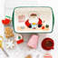 Old St. Nick Rectangle Earthenware Baker