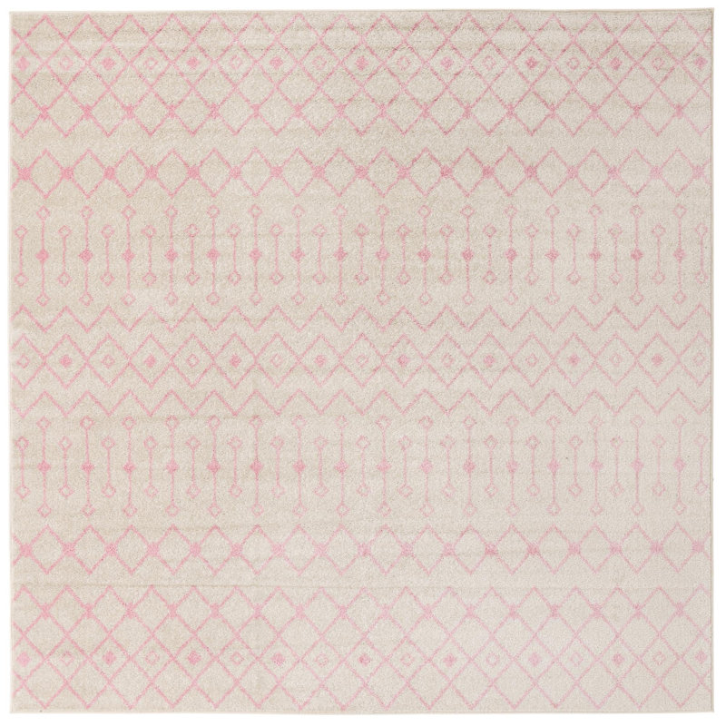 Abstract Indoor Rug, Square 10'