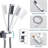 Pressure-Balanced (Temperature And Volume) Complete Shower System with Rough in-Valve