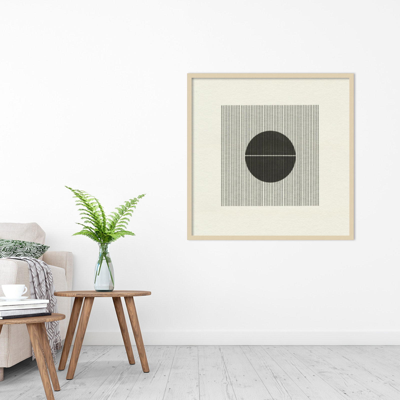 Paper Object No 5 by The Miuus Studio, 33" H x 33" W x 1" D, Brown