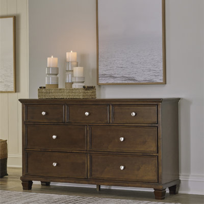 Allabaksh 7 Drawer 62" W Dresser