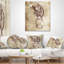  Coussin lombaire abstrait