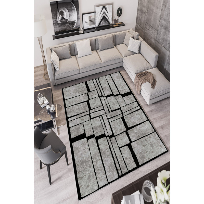 Antibacterial Non-Slip Carpet, 100% Polyester, 47.2 x 70.9 Inches | Eco-Friendly, Machine Washable, 650 g/m², 0.2 in Pile Height, Digital Print Design | Durable & Stylish Floor Covering for Home & Office