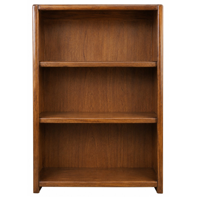 McKaylah Bookcase, Havana Gold, (2 Shelf) 48” H x 32” W x 13” D