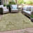 Machine Washable Indoor/Outdoor Xhevrie Khaki Rug-1176542387