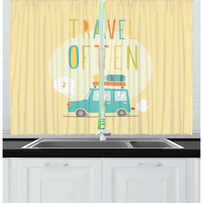 Tailored Kitchen Curtain