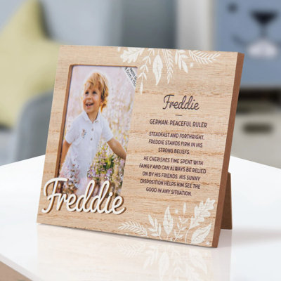 Everyday Tan Solid + Manufactured Wood Picture Frame