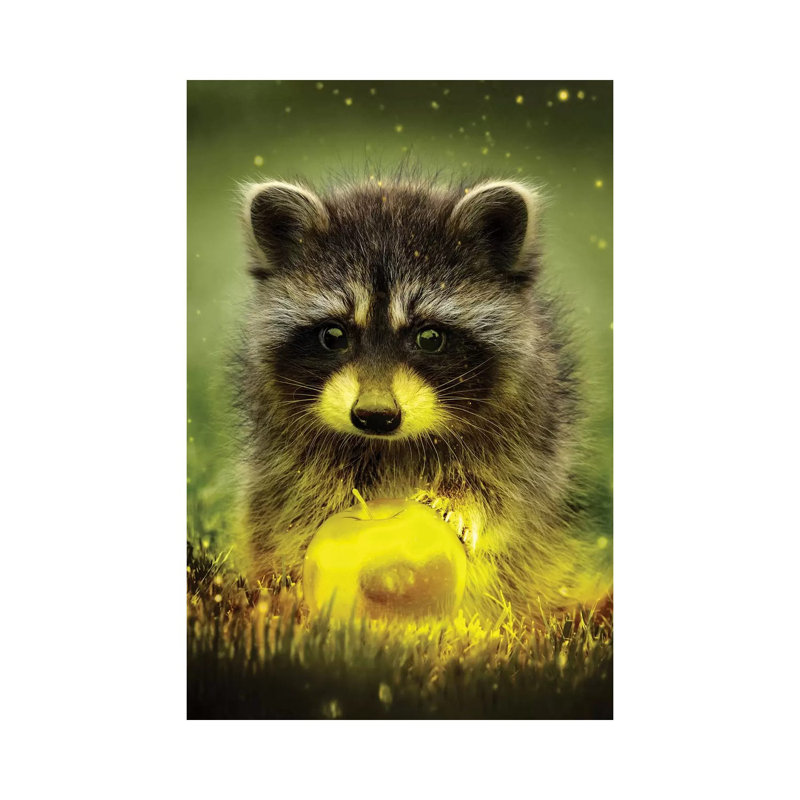 Golden Apple Thief by Shaun Ryken - Wrapped Canvas Print, 66.04cm H x 45.72cm W x 3.81cm D