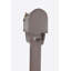 Hampton 8.25" W x 53" H Surface Mount Decorative Post with Newspaper Holder-48372191