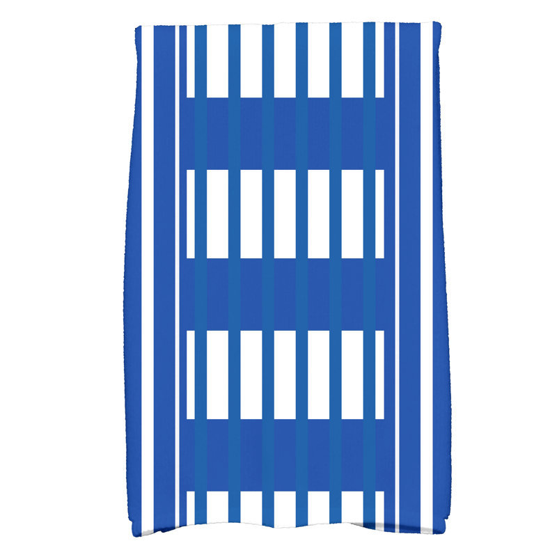 Serviette essuie-mains brodée