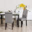 Chaise d’appoint capitonnée en lin capitonné gris-111728419-111728428