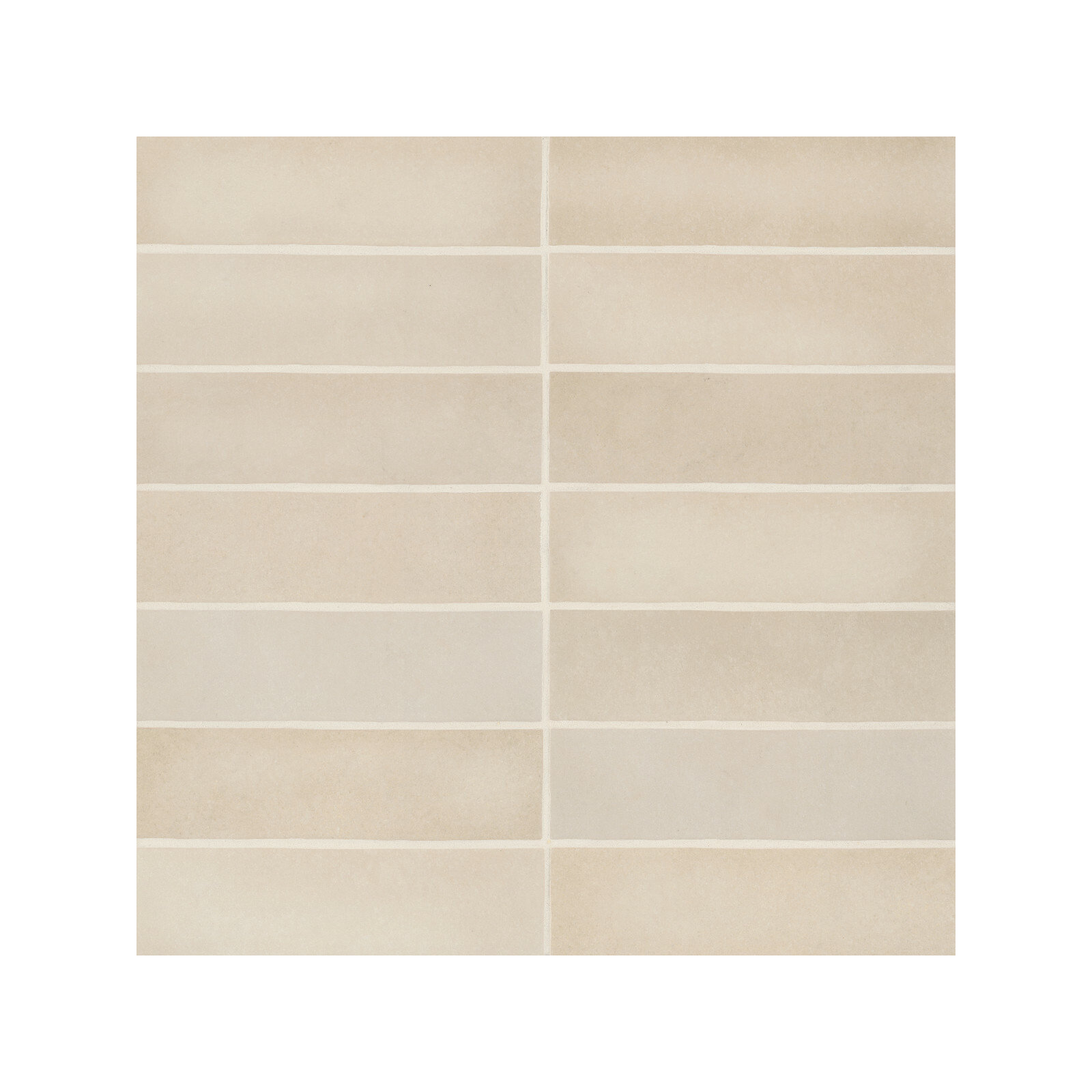 Makoto 2.5" x 10" Ceramic Tile, Tatami Beige