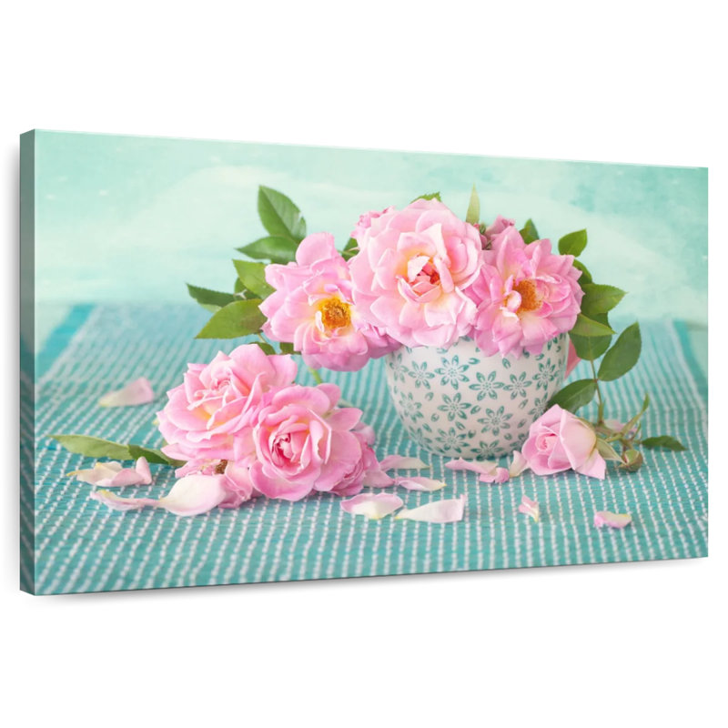 Harnek Teacup Roses, 8" H x 12" W