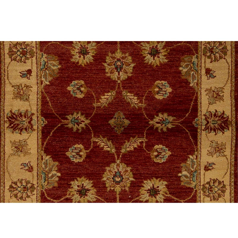 Hand Knotted Wool Floral Area Rug