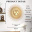 Metal Wall Clock