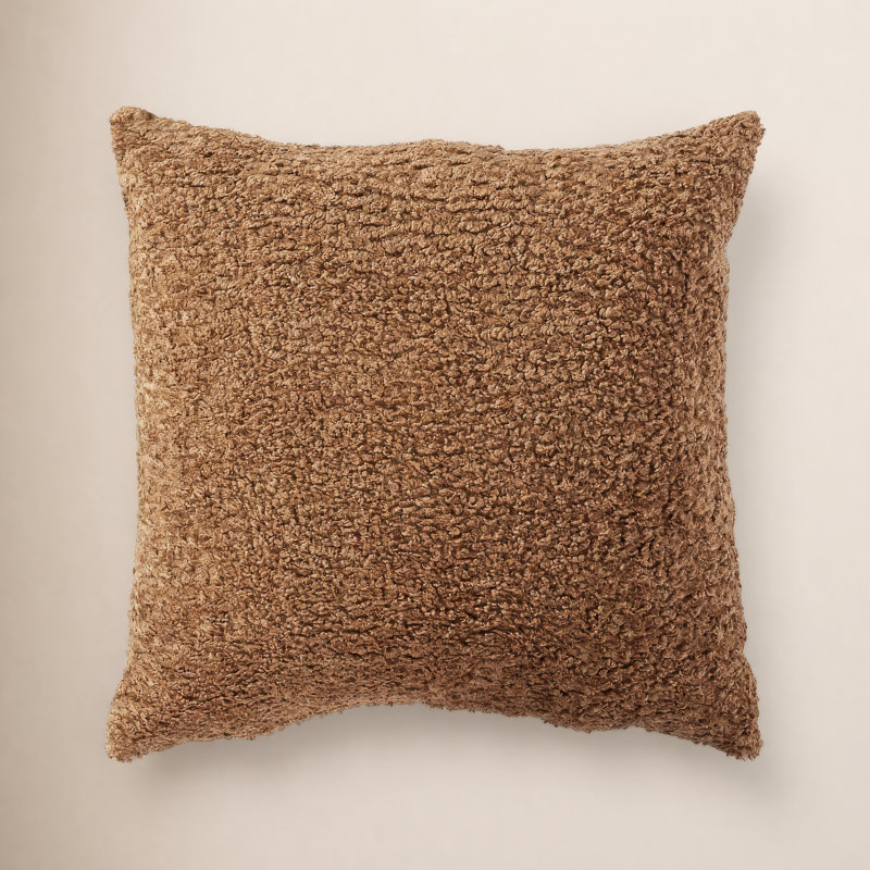 Zareen Throw Pillow, Zazzle Taupe, 20" x 20"