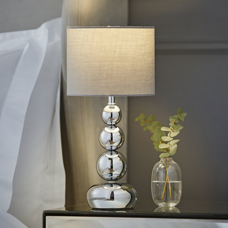 Ettinger Lamp, Grey, Yes, Chrome
