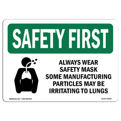 «Safety First Sign»