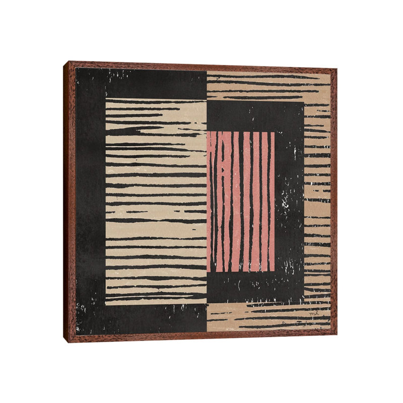Primitive II Terra Cotta by Moira Hershey - Print on Canvas, 93.98cm H x 93.98cm W x 3.81cm D