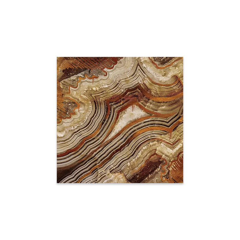 Impression sur cuivre bruni sur verre acrylique, H 24 po x l 24 po x P 0,25 po