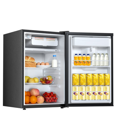 Electactic 4.4 Cu.ft Mini Fridge With Water Dispenser - Adjustable Temp, Low Noise
