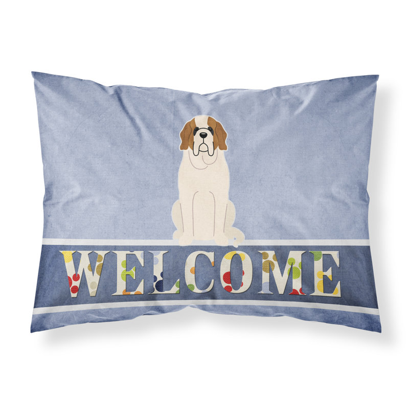 Taie d’oreiller welcome, Saint-Bernard