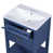Bleu est en rupture de stock sélectionné