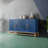 Trexm Navy Blue Sideboard (buffet) With Storage Space And Adjustable Shelves, With Rectangular Metal Handles And Metal Legs, Suitable For Kitchens, Living Rooms And Dining Rooms