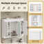 Armoire murale avec tablettes réglables-1831822493