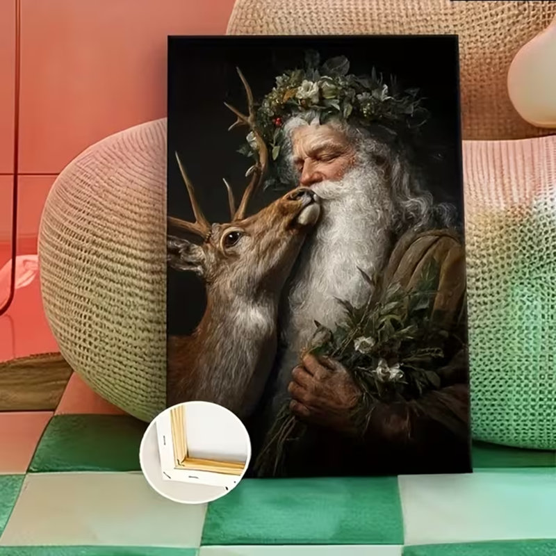 1 Piece Wrapped Canvas Wall Art, 40cm H x 30cm W
