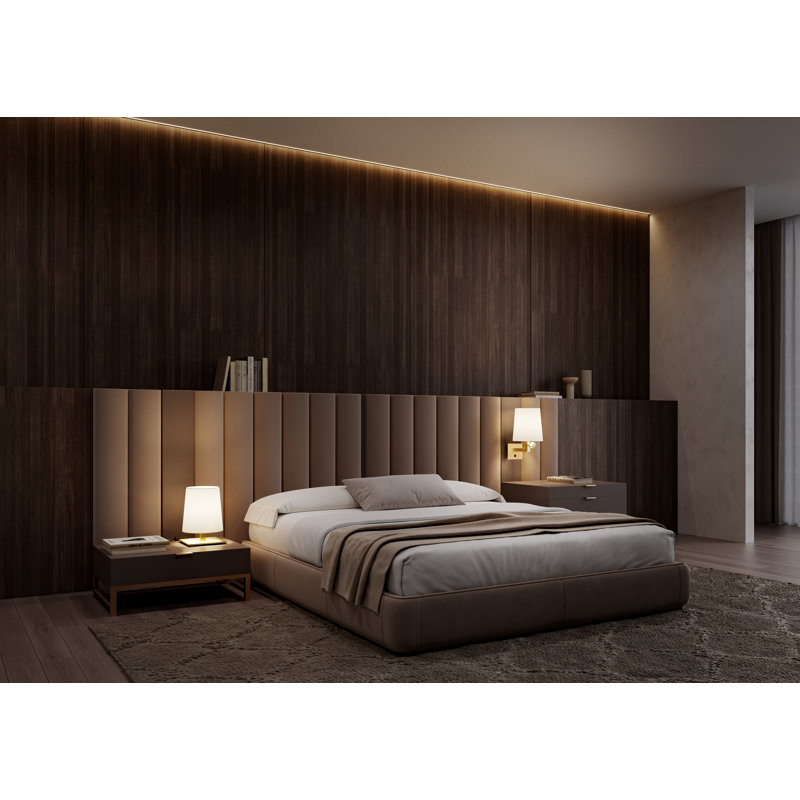 Tonda Table Lamp, Matte Light Satin Bronze