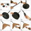Lampe sur pied en rotin arqué 65 "-301583898