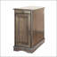 Table d'appoint moderne de style transitionnel 1Pc avec prise USB et rangement, table de chevet multifonctionnelle pour meubles de maison