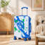 Valise à roulettes 20 pouces pour PC, valise de transport, avec motif imprimé et serrure à combinaison-130603992
