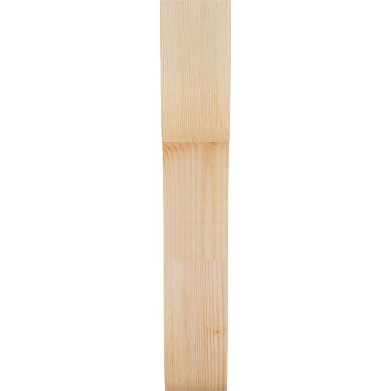 Corbeau Carmel, H 24 po x l 4 po x P 12 po, Sapin de Douglas, Sciage brut