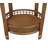 Trianon Glass Tray Top End Table-247939503