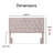 Amery Upholstered Panel Headboard-30956572-30956570