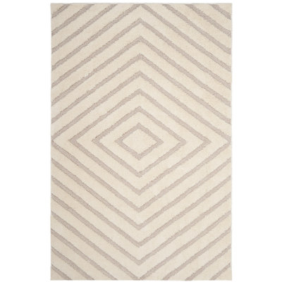 Ashburnham Olympia Shag Performance Geometric Rug