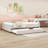 Bruster Upholstered Platform Bed with Twin Size Trundle-1006649725