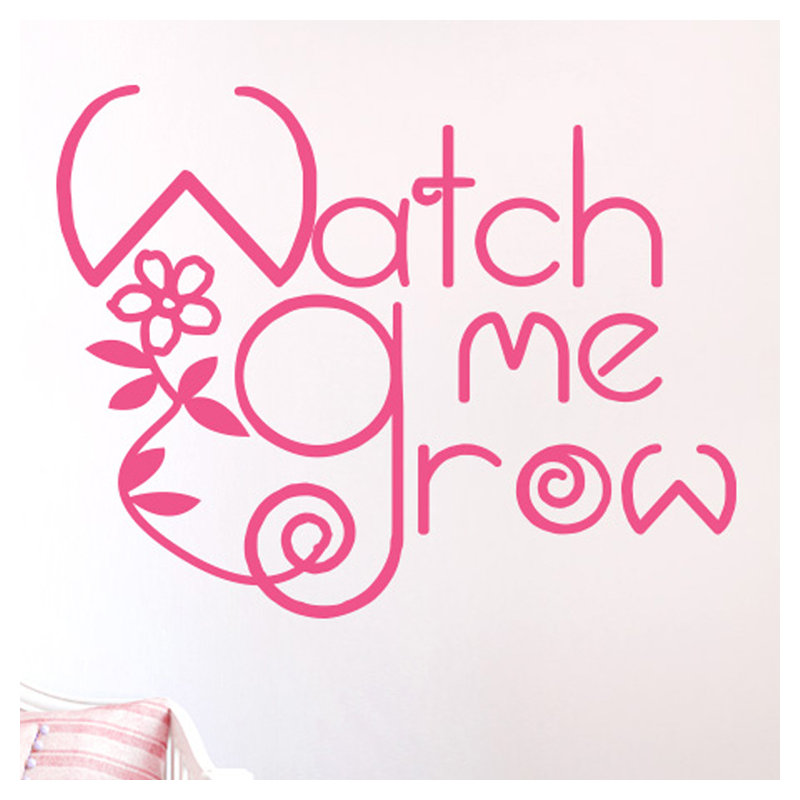 Wall Decal, Medium, Pink