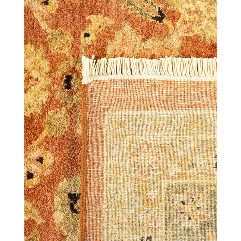 Classic One-of-a-Kind 6' 2" X 8' 10" Hand Knotted Area Rug
