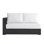 Causeuse modulaire d'extérieur en aluminium thermolaqué Modway Tahoe