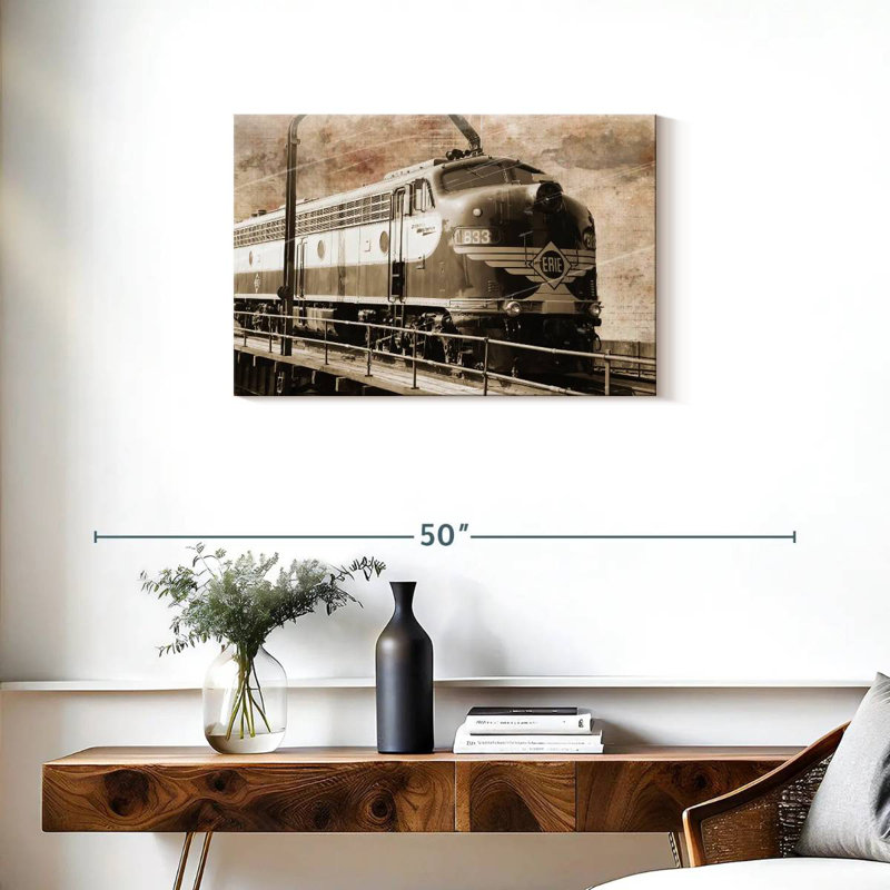Mehar Erie Train, 20" H x 30" W