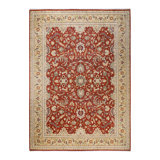 Classic One-of-a-Kind 10' 0" X 14' 2" Hand Knotted Area Rug
