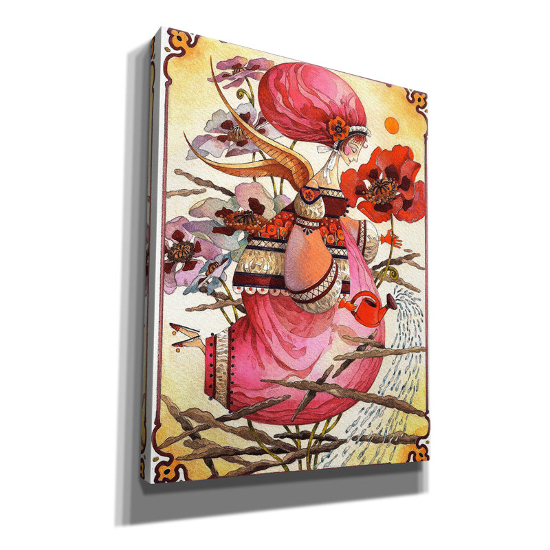 «Win Rain Porter» par David Galchutt, art mural sur toile, H 34 po x l 26 po x P 1,5 po