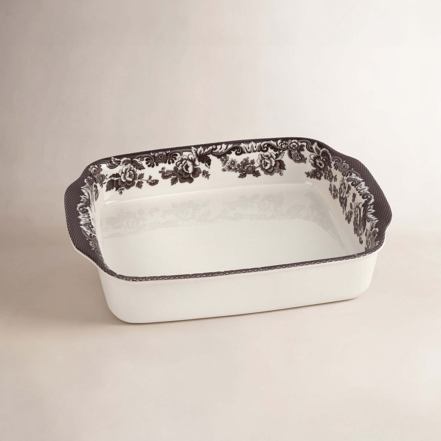 Spode Delamere Handled Lasagne Tray